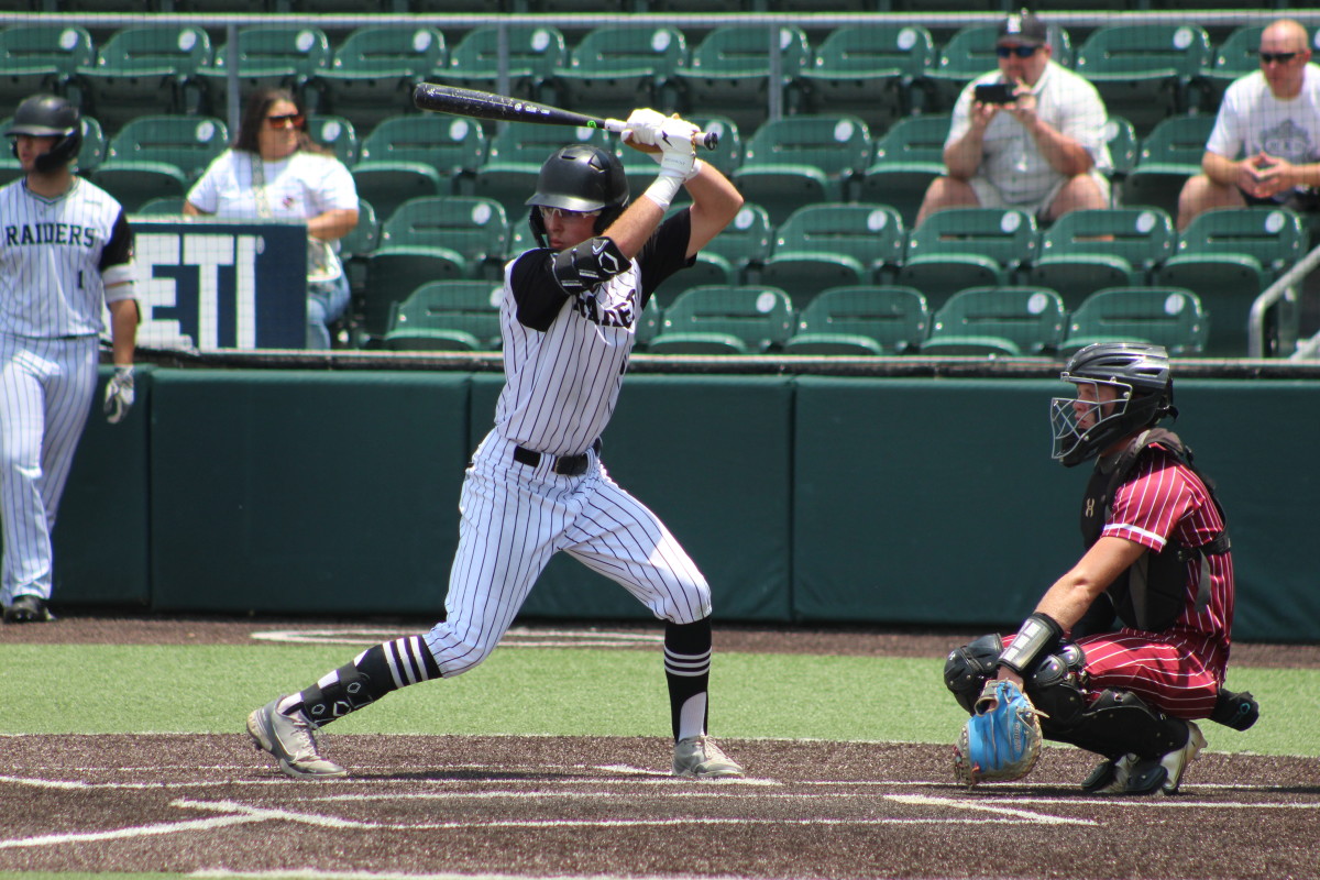 Texarkana Liberty-Eylau Canyon Randall 4A UIL state semifinals Texas baseball playoffs 060723 Andrew McCulloch 478